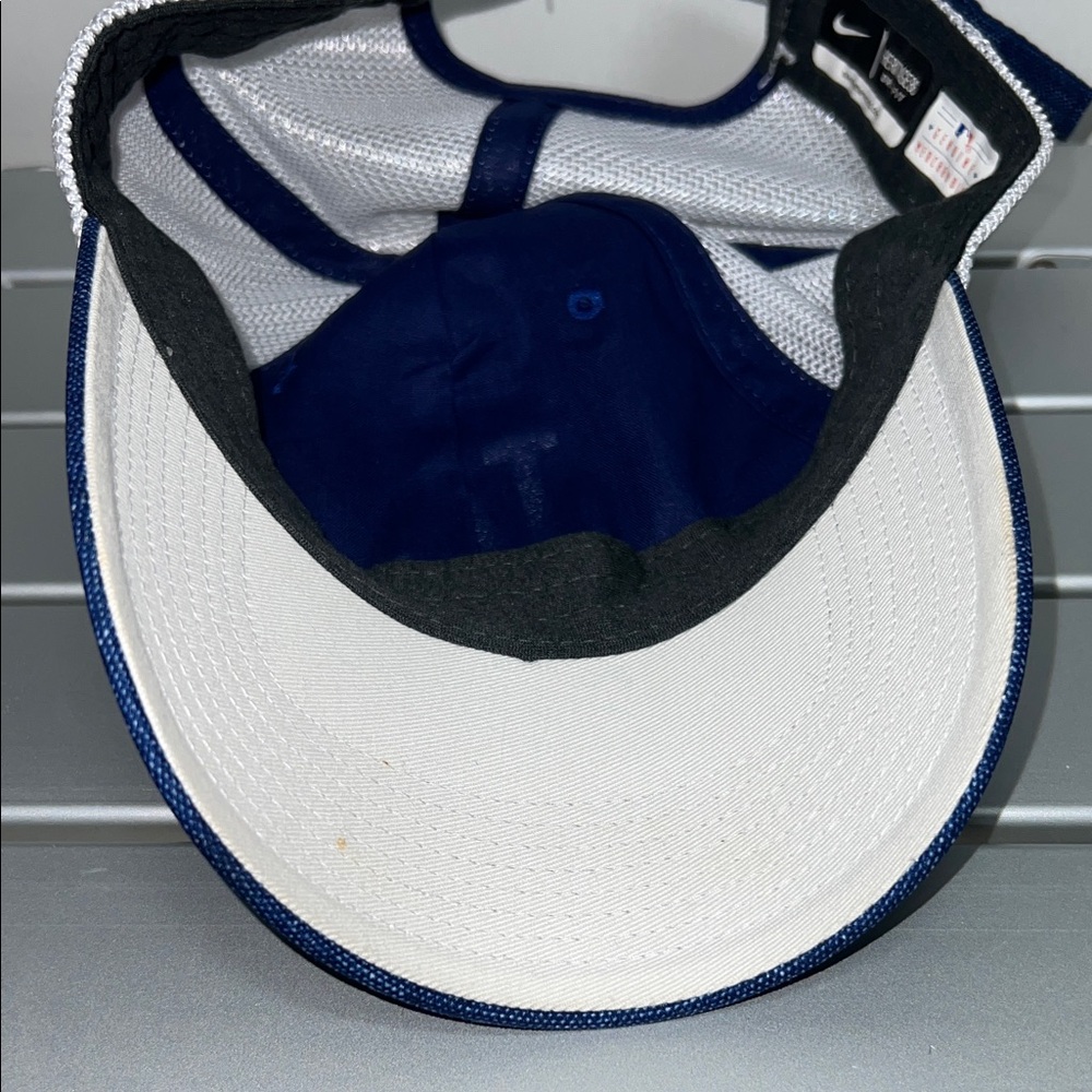 Nike Dri-Fit LA 6-Panel Dodgers Blue/White Mesh Baseball/Dad’s Cap - Picture 8 of 9